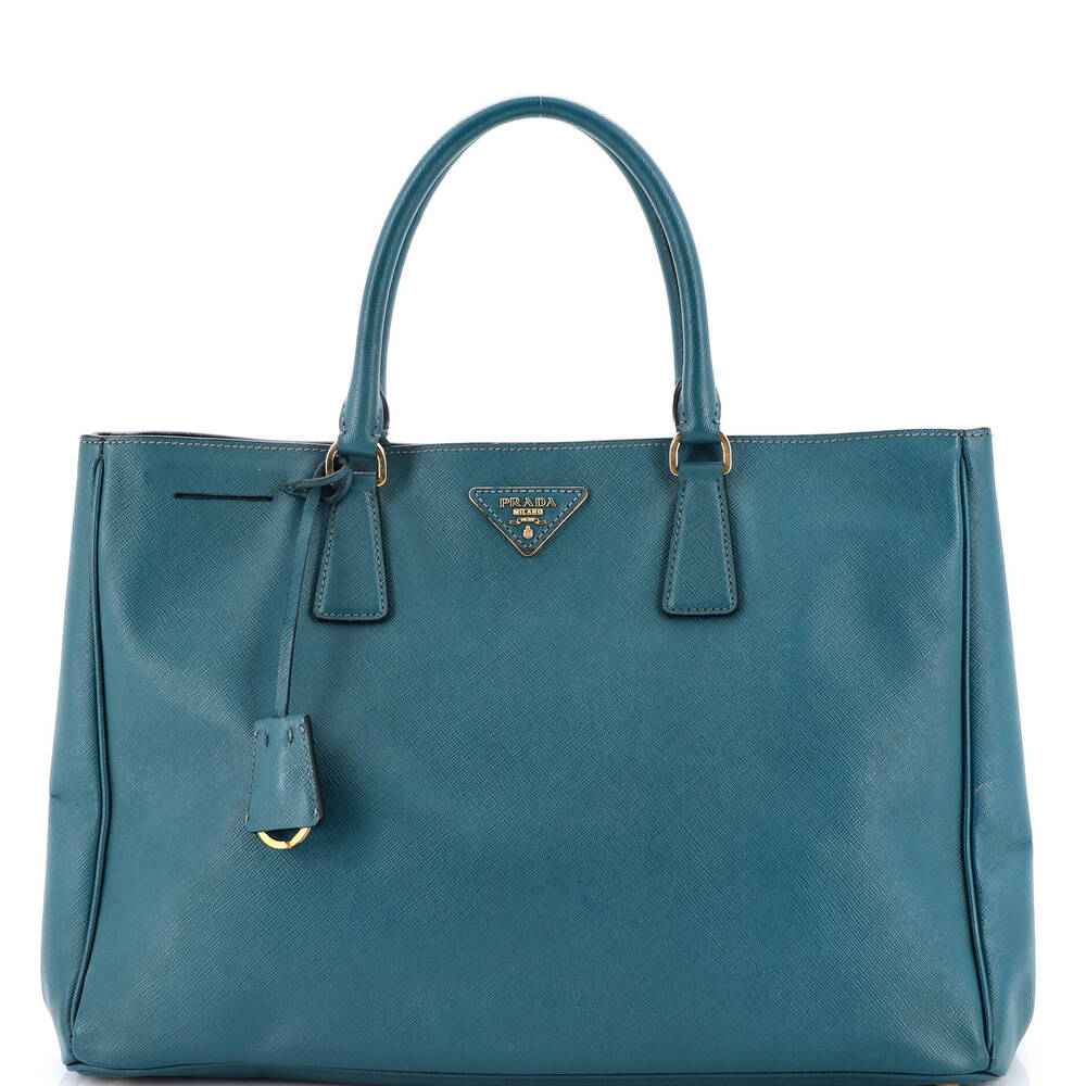 Prada Lux Open Tote Saffiano Leather #220401P10B - Picture 1 of 8